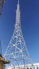 Radio des télécom en acier RRU 49ft de trellis de HDG et tour cellulaires de télévision